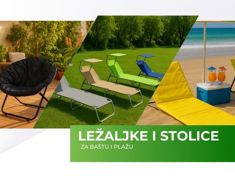 Ležaljke i stolice